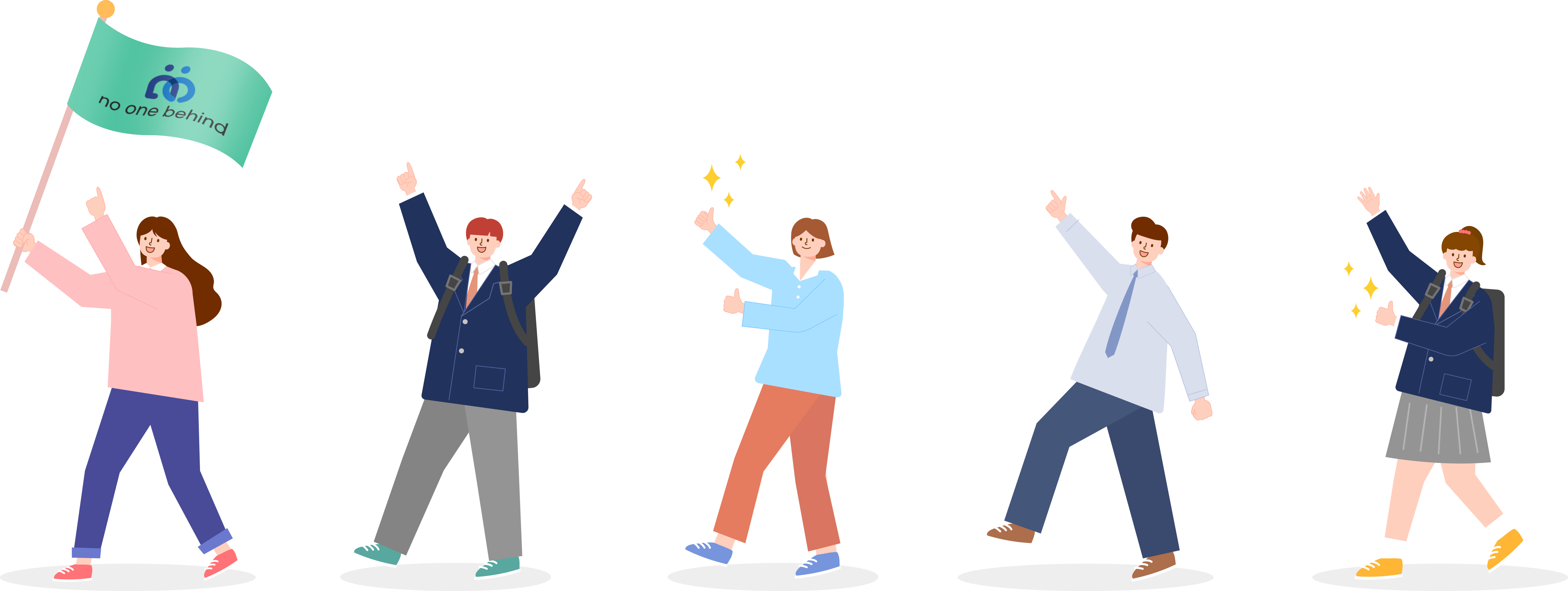 노원비하인드 뒤로 발맞추어 걷는 모습